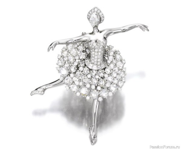 ​Van Cleef &amp; Arpels. Брошь &laquo;Балерина&raquo;.