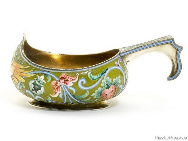 Мария Семенова. Серебро с эмалью.
