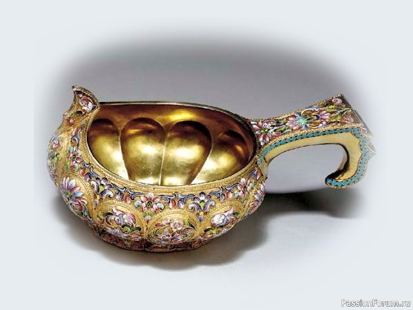 Мария Семенова. Серебро с эмалью.