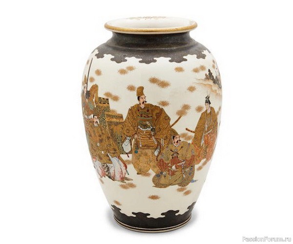 Фарфор Сацума эпохи Мэйдзи (1868-1912)