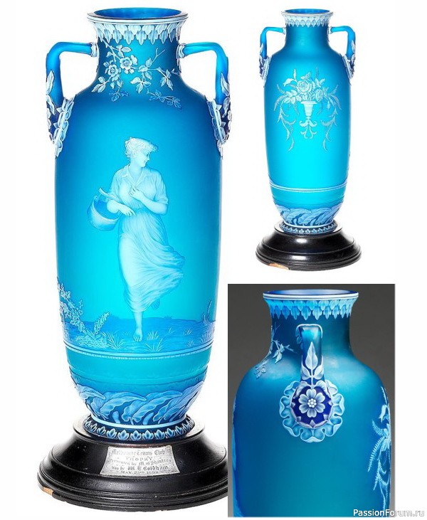 Стеклянные камеи от &laquo;Thomas Webb &amp; Sons&raquo;