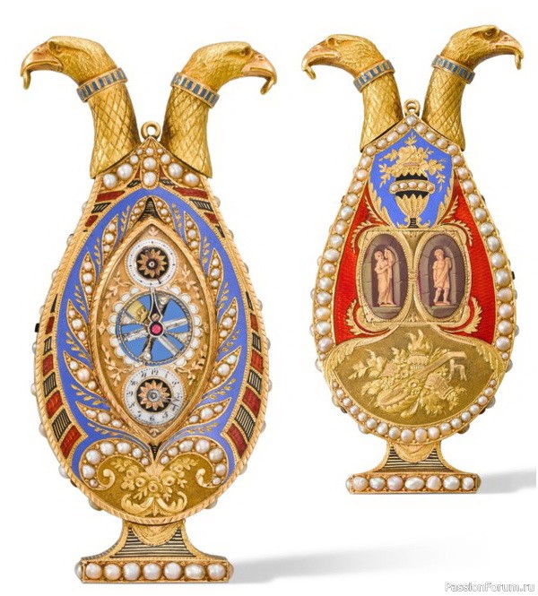 Часы-флакон