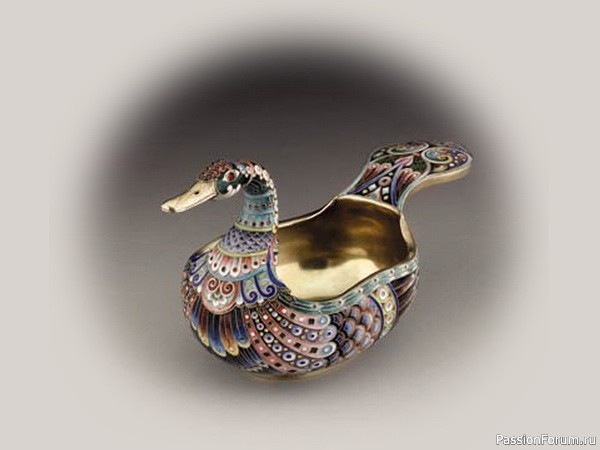 Мария Семенова. Серебро с эмалью.