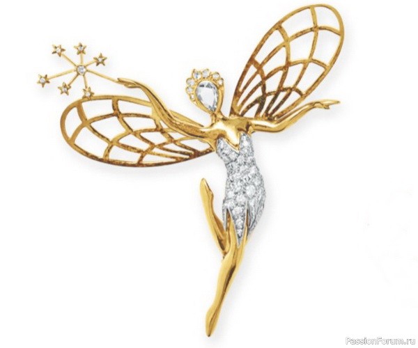 ​Van Cleef &amp; Arpels. Брошь &laquo;Балерина&raquo;.