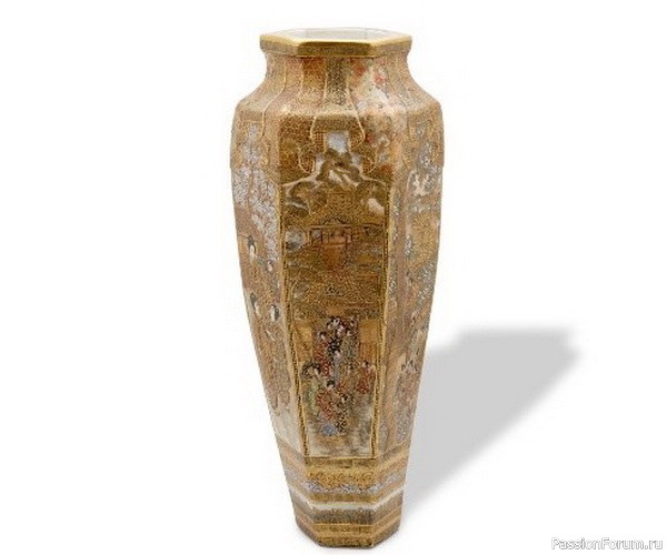 Фарфор Сацума эпохи Мэйдзи (1868-1912)
