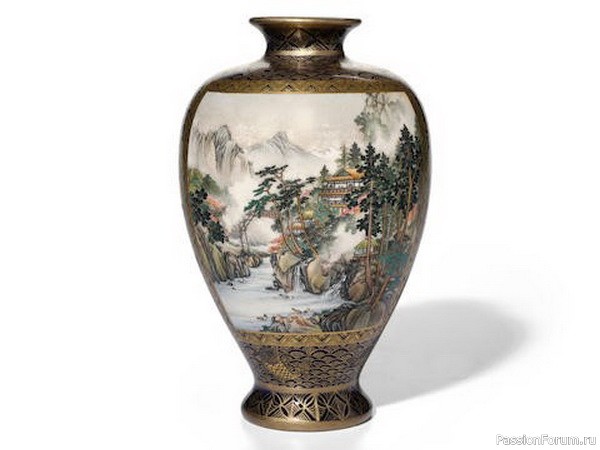 Фарфор Сацума эпохи Мэйдзи (1868-1912)