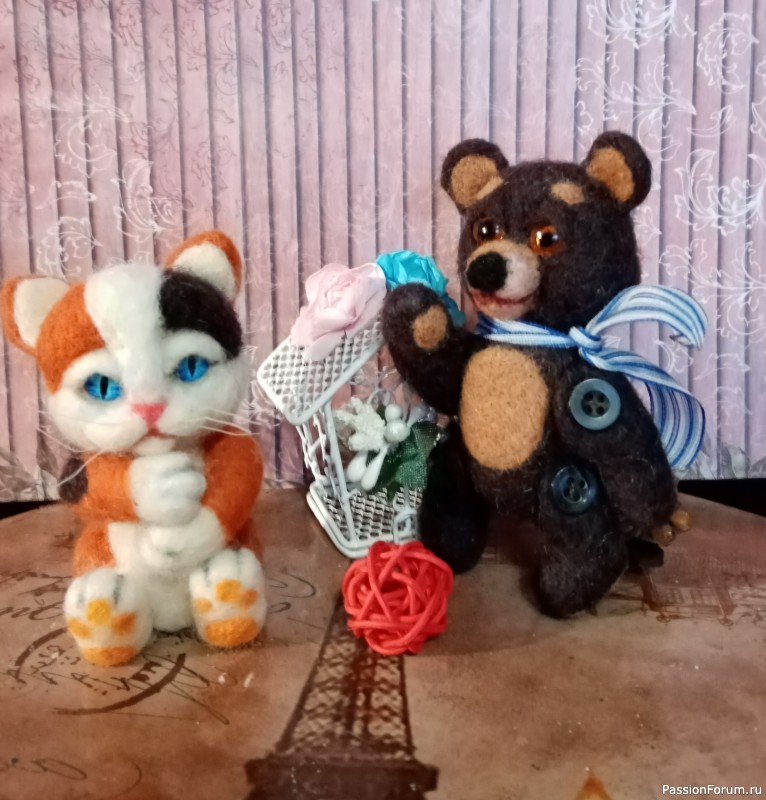 Валяние Игрушки.