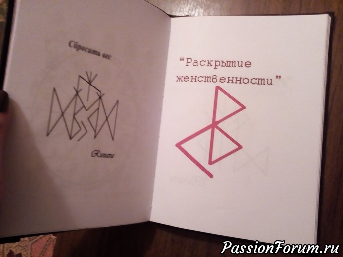 Блокнот для записей и Гримуар. И это все для тех, кто увлекается магией)))