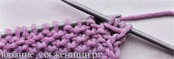 Обработка края полым шнуром I-CORD