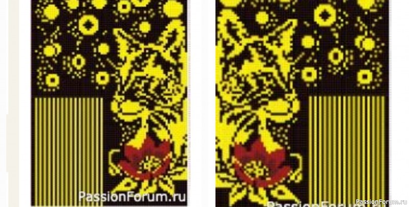 Жаккард. Варежки-носки &quot;Кошка-денежка&quot; Эксклюзив.Схемы