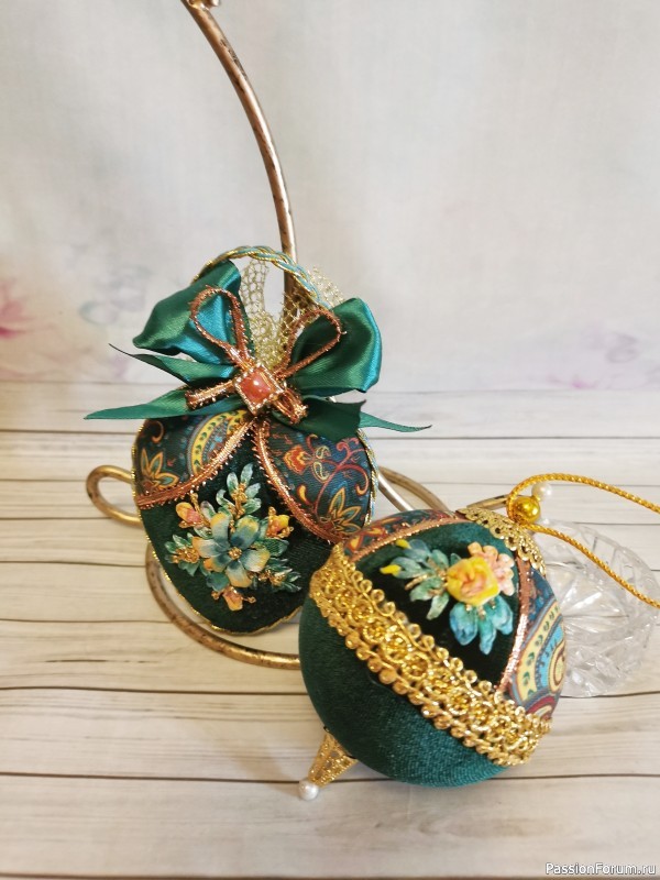 Новогодняя игрушка. Интерьерный подвес