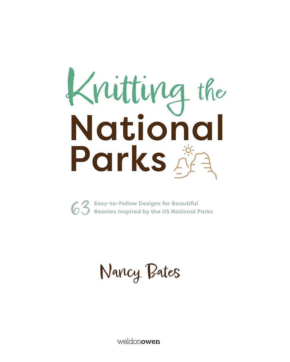 Коллекция моделей шапок в книге «Кnitting the National Parks»