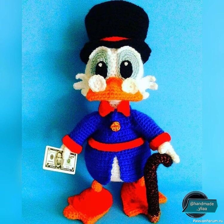 Вязаный Дядюшка Скрудж