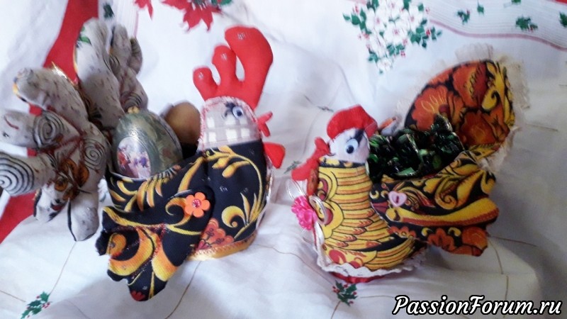 Петушок да курочка к Пасхе