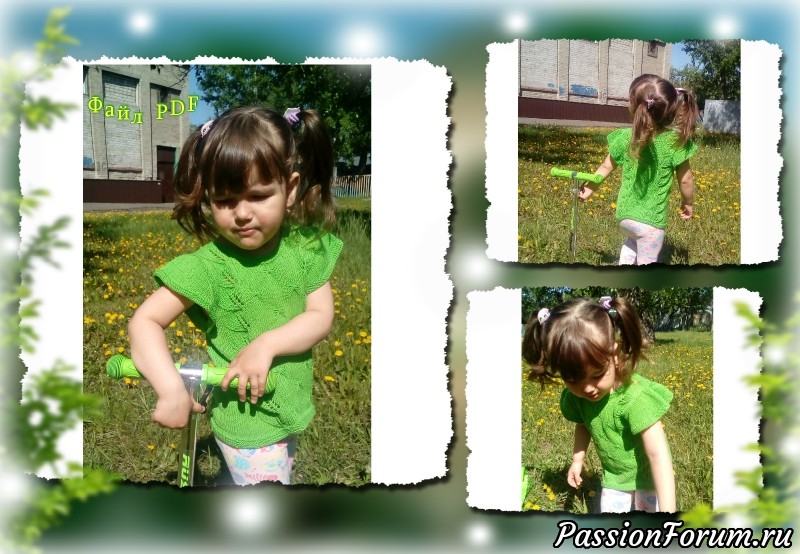 leaves&amp;spiders top. Платное описание. Любая страна.