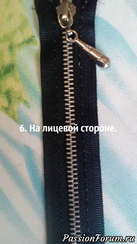 Как вшить замок-молнию в вязаное изделие. МК.