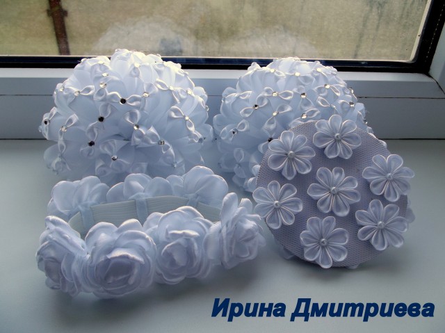 Школьные банты и заколки!