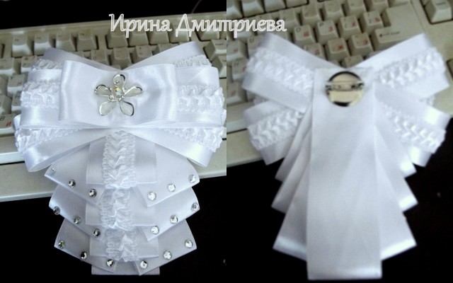 Школьные банты и заколки!