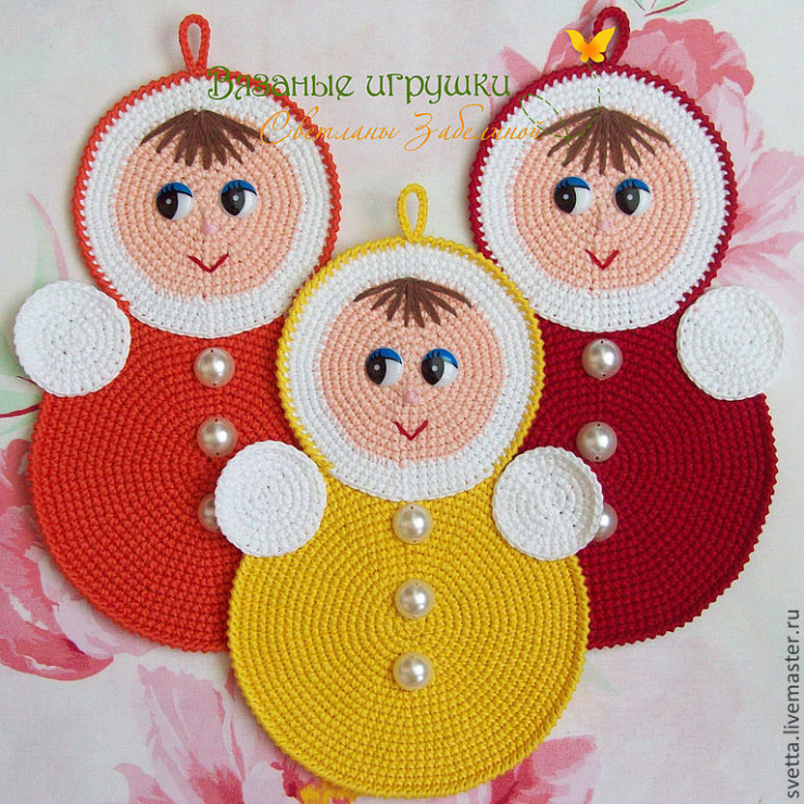 МК прихватка &quot;Неваляшка&quot;
