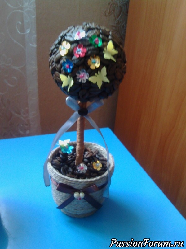 Кофейные деревца.
