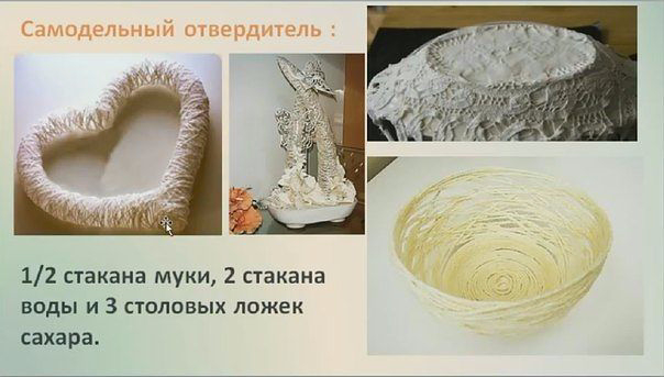 Полезные рецепты для декорирования и лепки от М.Трублиной.