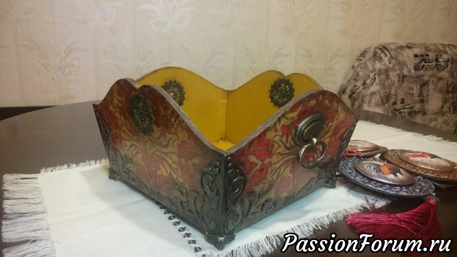 Сухарница в русском стиле