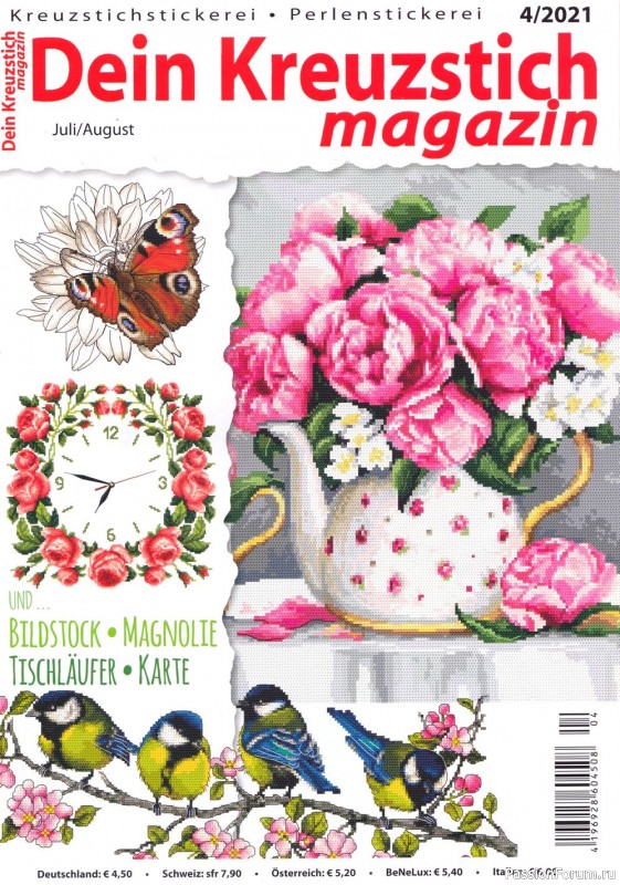 Журнал "Dein Kreuzstich Magazin" №4 2021