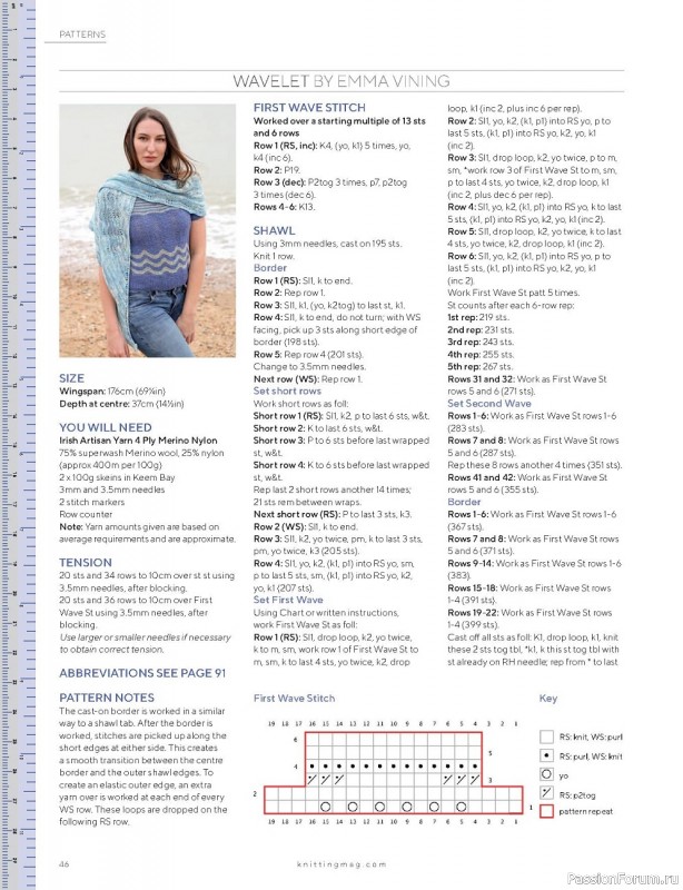 Схемы из журнала "Knitting Magazine" №218 2021
