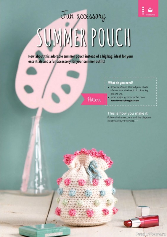 Журнал "Fun Crochet Magazine" №20 2021. Схемы и описания