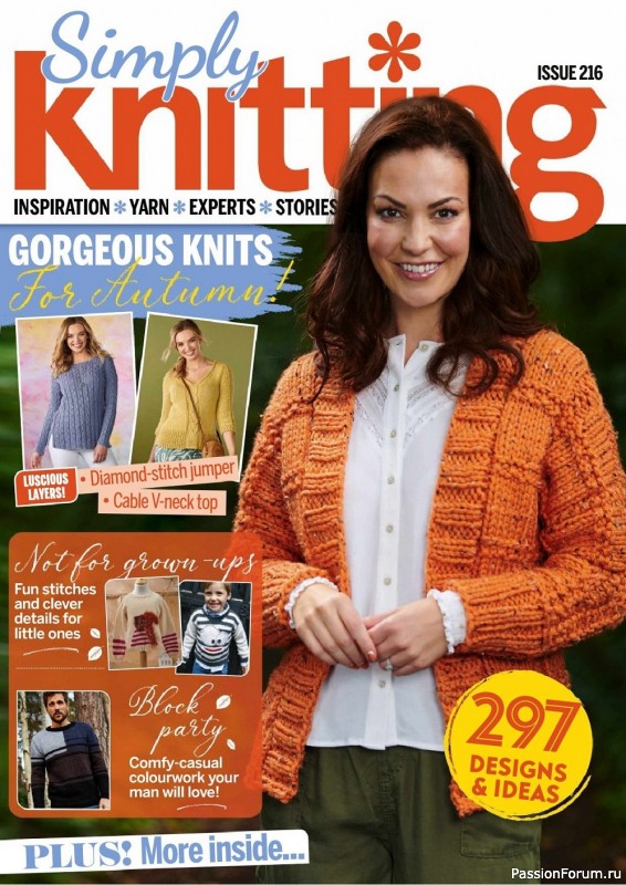 Журнал "Simply Knitting" №216 2021