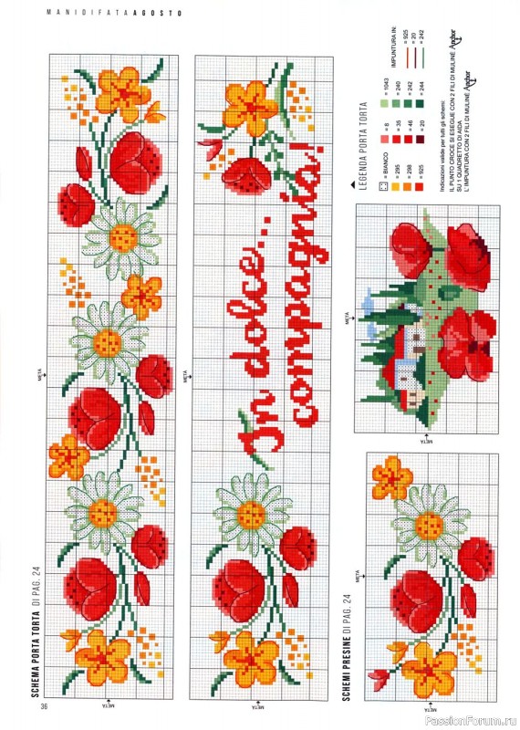 Журнал "Mani di Fata" №8 2021. Много идей и схем!