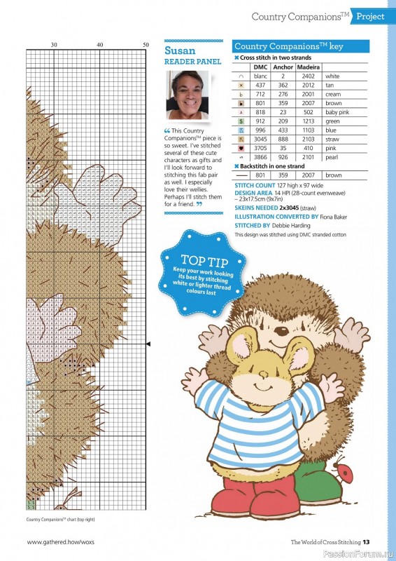 Журнал "The World of Cross Stitching" №310 2021