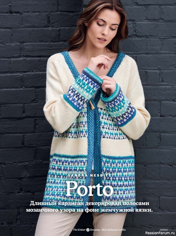Журнал "The Knitter" №10 2021. Много схем!