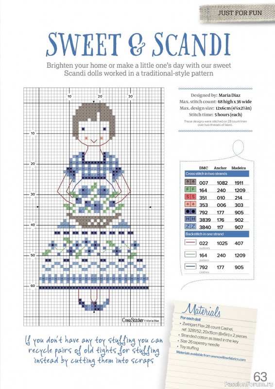 Журнал "CrossStitcher" № 373 3021