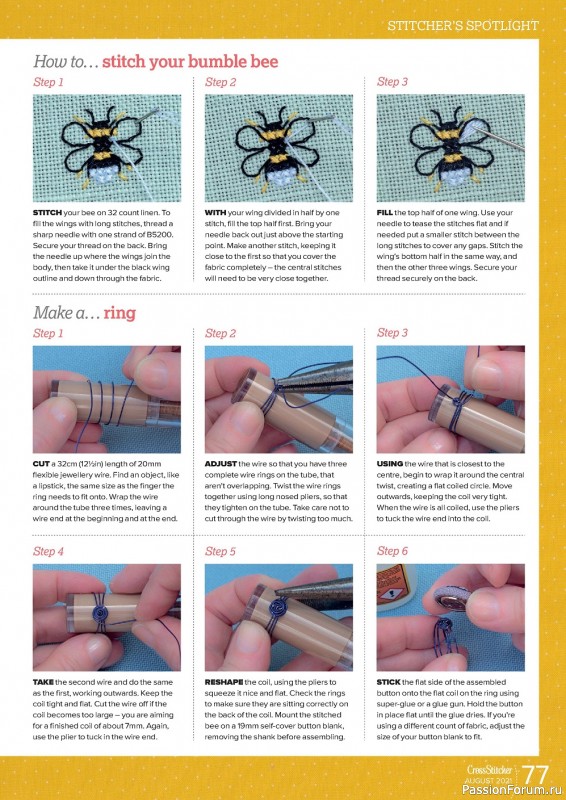 Журнал "CrossStitcher" № 373 3021