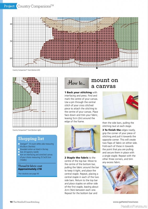 Журнал "The World of Cross Stitching" №310 2021