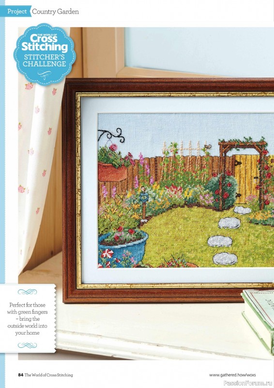 Журнал "The World of Cross Stitching" №310 2021