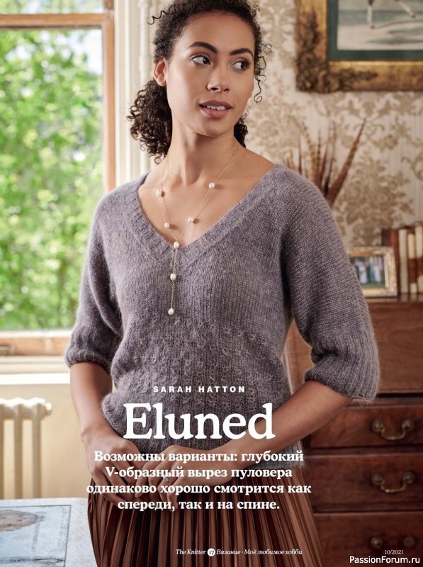 Журнал "The Knitter" №10 2021. Много схем!