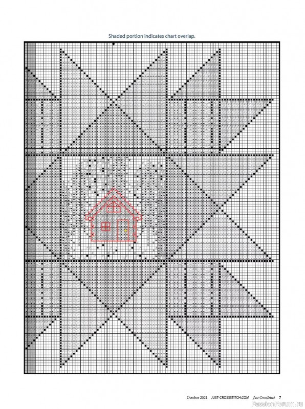 Журнал "Just CrosStitch October" 2021