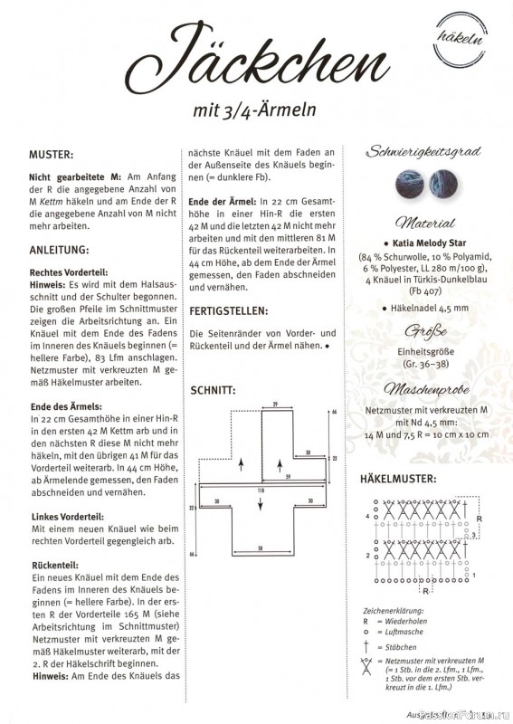 Журнал "Bobbel & Lace" №6 2021. Схемы и описания