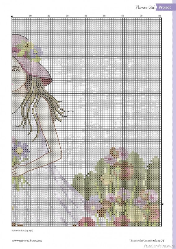 Схемы из журнала "The World of Cross Stitching №307 2021"