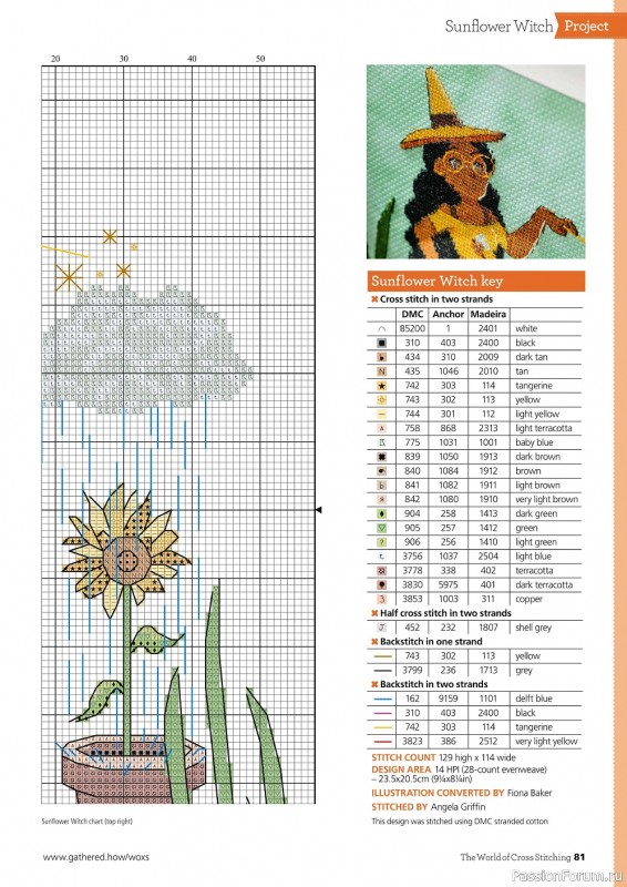 Журнал "The World of Cross Stitching" №310 2021