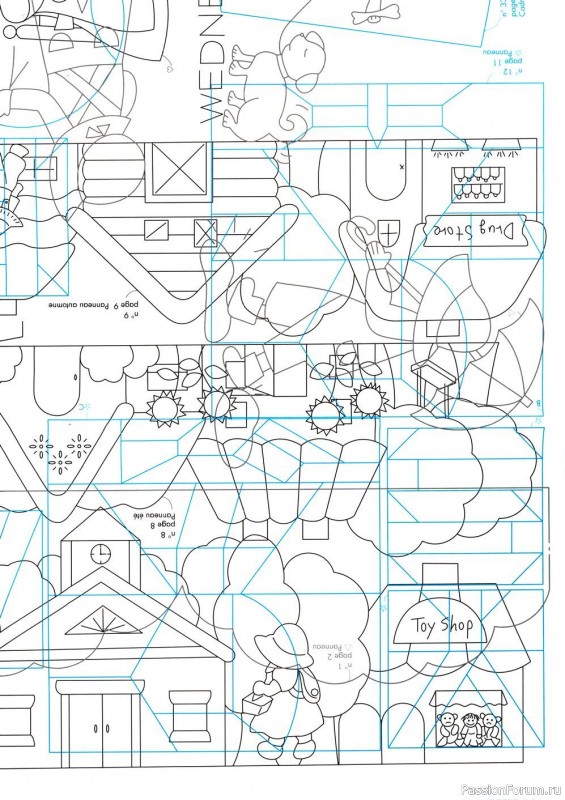 Японский журнал "Magic Patch - Quilts Japan" №21 2010. Схемы и выкройки