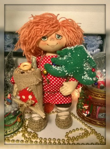 Кофейные куклы.
