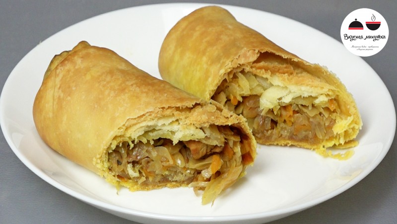 Рулетики с капустой и мясом &quot;Любимые&quot;