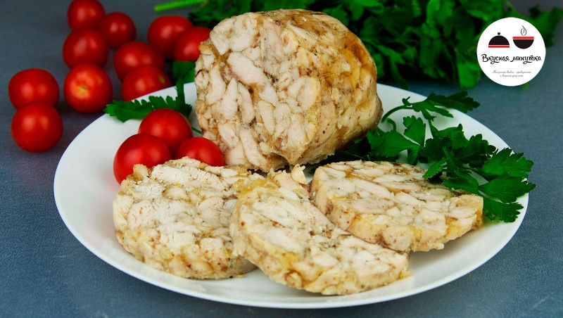 ДОМАШНЯЯ КОЛБАСА из куриного филе - вкусная закуска на новогодний стол