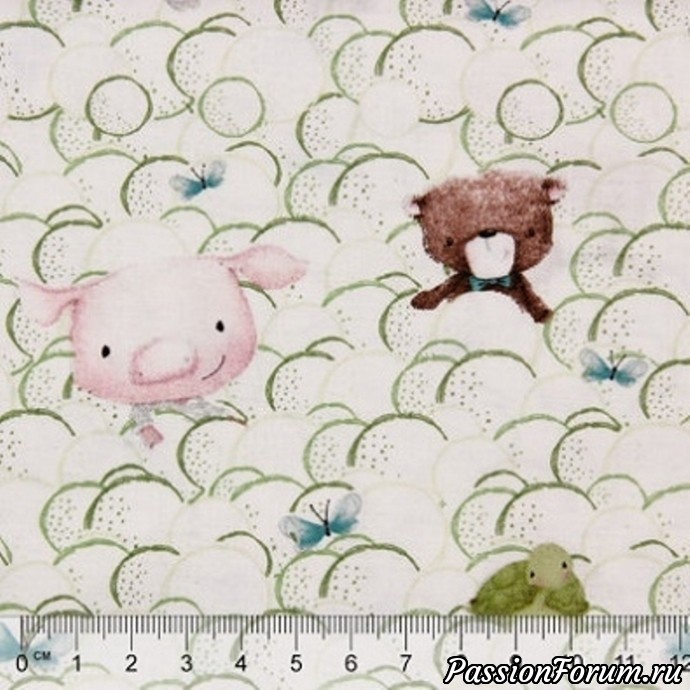 Продам отрезки ткани. Корейский хлопок.
