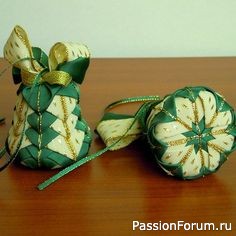 Обещанный МК по Новогоднему колокольчику