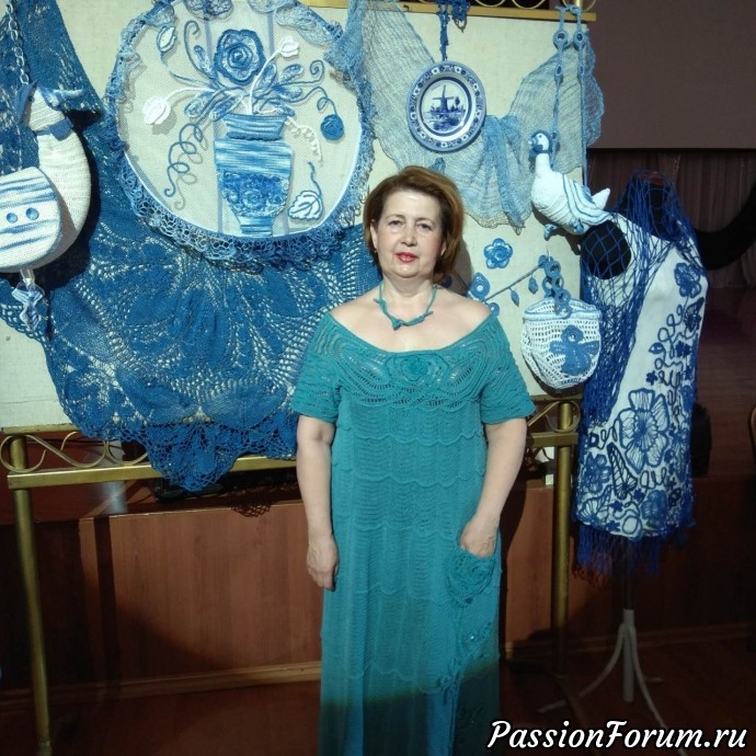 Продолжаю Гжелить.