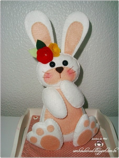 Выкройки игрушек из фетра